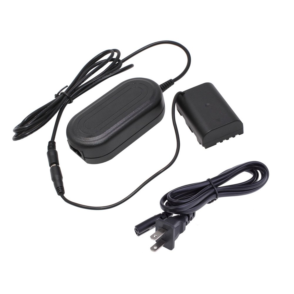 Camera AC Power Adapter Kit Charger for Panasonic DMC-GH3 GH4 with DMW-DCC12 DC Coupler Replacement for DMW-AC8 US Plug