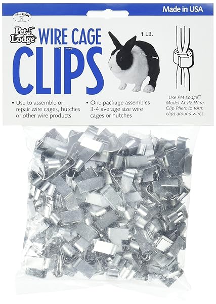 Miller Buy Miller Manufacturing ACC1 Wire Cage Clips - 1 Pound for Secure and Durable Fastening Solutions