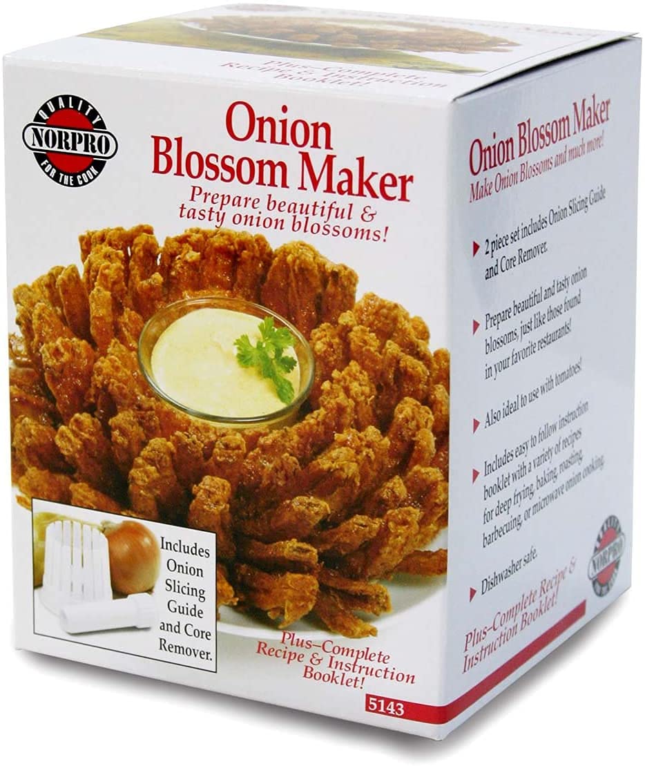 Norpro Plastic Onion Blossom Maker Pack of 2 for Perfectly Shaped Onion Blossoms at Home