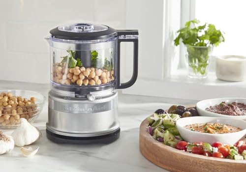 KitchenAid KitchenAid KFC3516CU 3.5 Cup Food Chopper Review: Contour Silver Efficiency & Performance - View 5 of 5