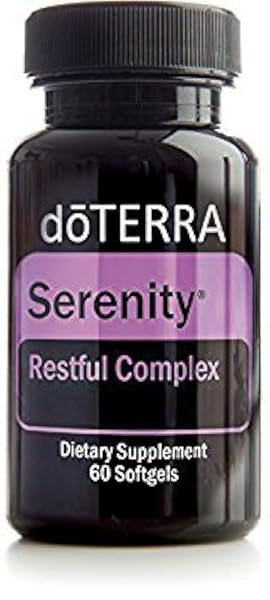 doTERRA doTERRA Serenity Softgels: Essential Oil Restful Complex for Better Sleep - 60 Count
