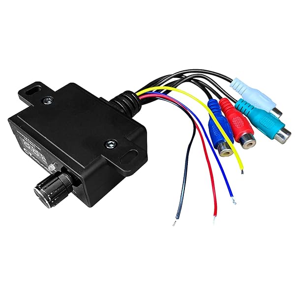 CT Sounds CT Sounds Universal Bass Knob with Digital Voltmeter Blue LED Display Remote Gain Control Durable Pushable ON Off for Amp - View 3 of 7