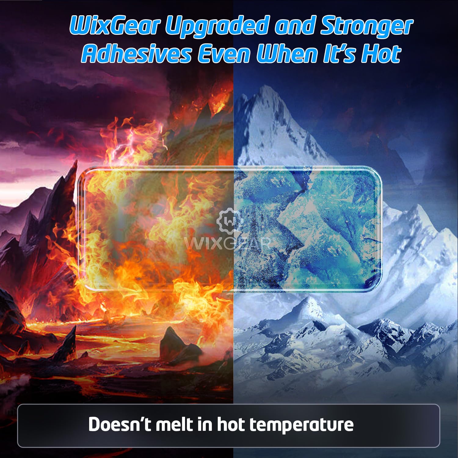 WizGear Universal Magnetic Phone Car Mount Extra Strong Dashboard Holder for Cell Phones and Mini Tablets - View 3 of 9