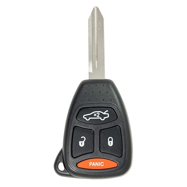Keyless2Go Keyless Remote Head Key Fob 4 Button Compatible with KOBDT04A OHT692427AA 1 Pack