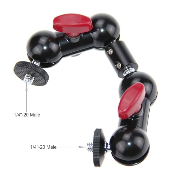 CAMVATE CAMVATE Extension Magic Arm for LCD Monitor and Video Light Adjustable Up to 17.7cm for Photography and Videography - View 4 of 8