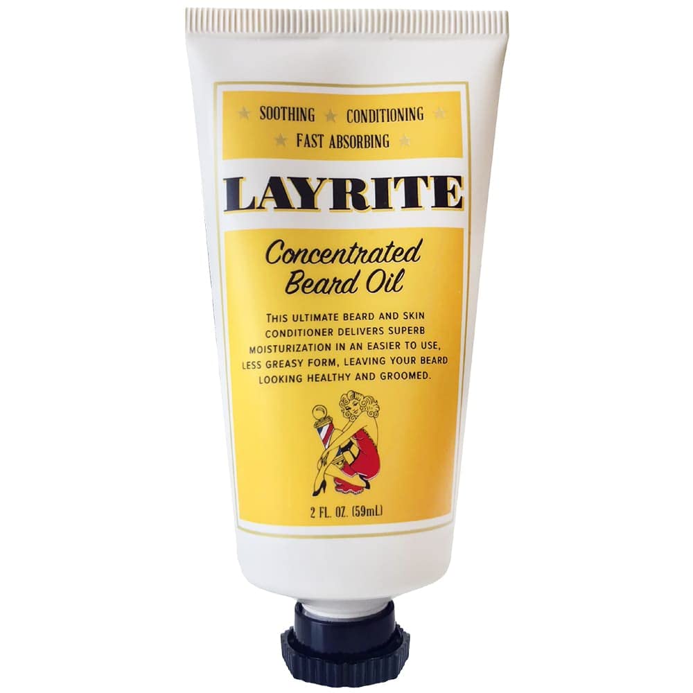 Layrite Layrite Concentrated Beard Oil 2 Fl Oz for Soft Healthy Beards and Grooming