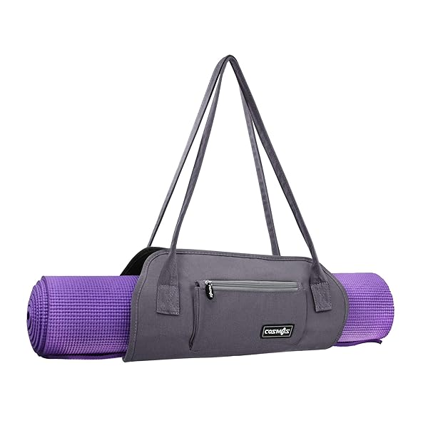 Cosmos Cosmos Yoga Mat Carrying Bag with Shoulder Strap and Storage Pockets for Easy Transport and Organization