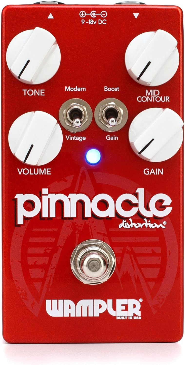 Wampler Wampler Pinnacle Deluxe V2 Distortion Guitar Effects Pedal for Ultimate Tone and Versatility - View 7 of 7