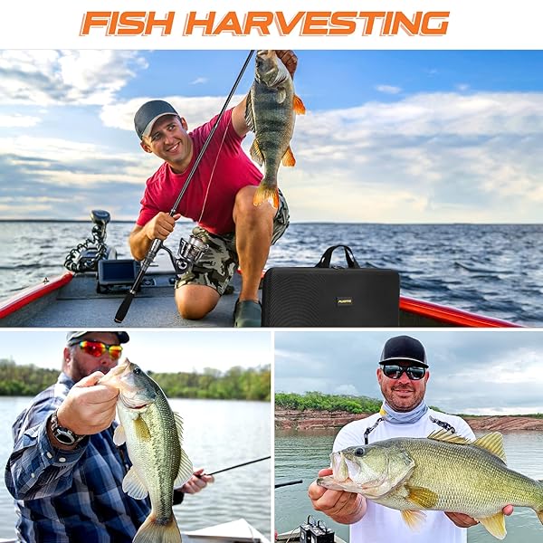 PLUSINNO PLUSINNO Telescopic Fishing Rod and Reel Combo Collapsible Travel Starter Kit Carbon Fiber Fishing Rods for Men and Adults - View 6 of 7