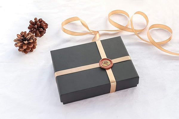 VOOSEYHOME VOOSEYHOME Elegant Rose Wax Seal Stamp - Perfect for Invitations, Weddings & Birthday Decor - View 5 of 9