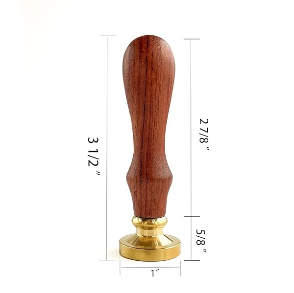 VOOSEYHOME VOOSEYHOME Elegant Rose Wax Seal Stamp - Perfect for Invitations, Weddings & Birthday Decor - View 7 of 9