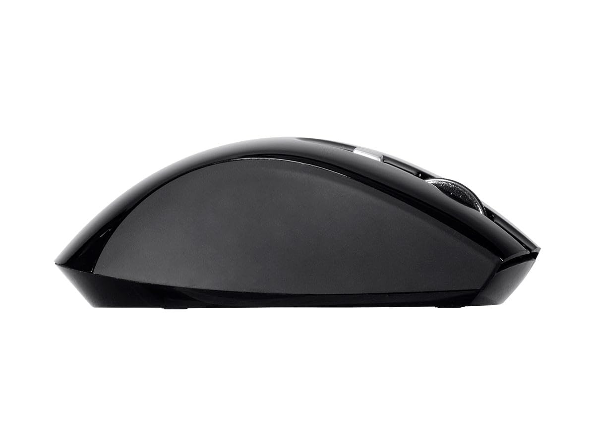 Monoprice Monoprice Select Wireless Ergonomic Mouse with Two Additional Buttons for Work Home Office Computers Black Workstream Collection - View 2 of 5