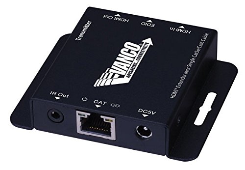 Vanco Vanco HDMI Extender with IR Control Over Single Cat5E Cat6 Cable Black for Fast and Reliable Connectivity - View 3 of 5
