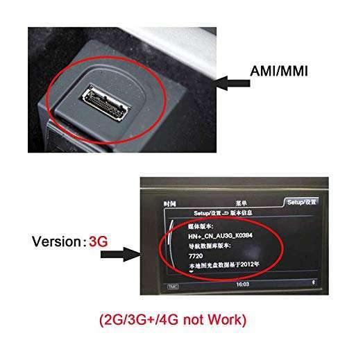 xiwai Xiwai Media AMI MDI to 3.5mm & USB-C Aux Adapter for VW Audi A4 A6 Q5 Q7 (2014) - View 8 of 8