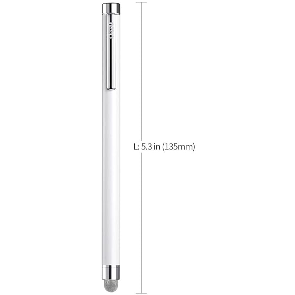 ChaoQ ChaoQ 4 Pcs Stylus Pens for Touch Screens - Replaceable Mesh & Rubber Tips in Silver, Black, White, Champagne - View 4 of 7