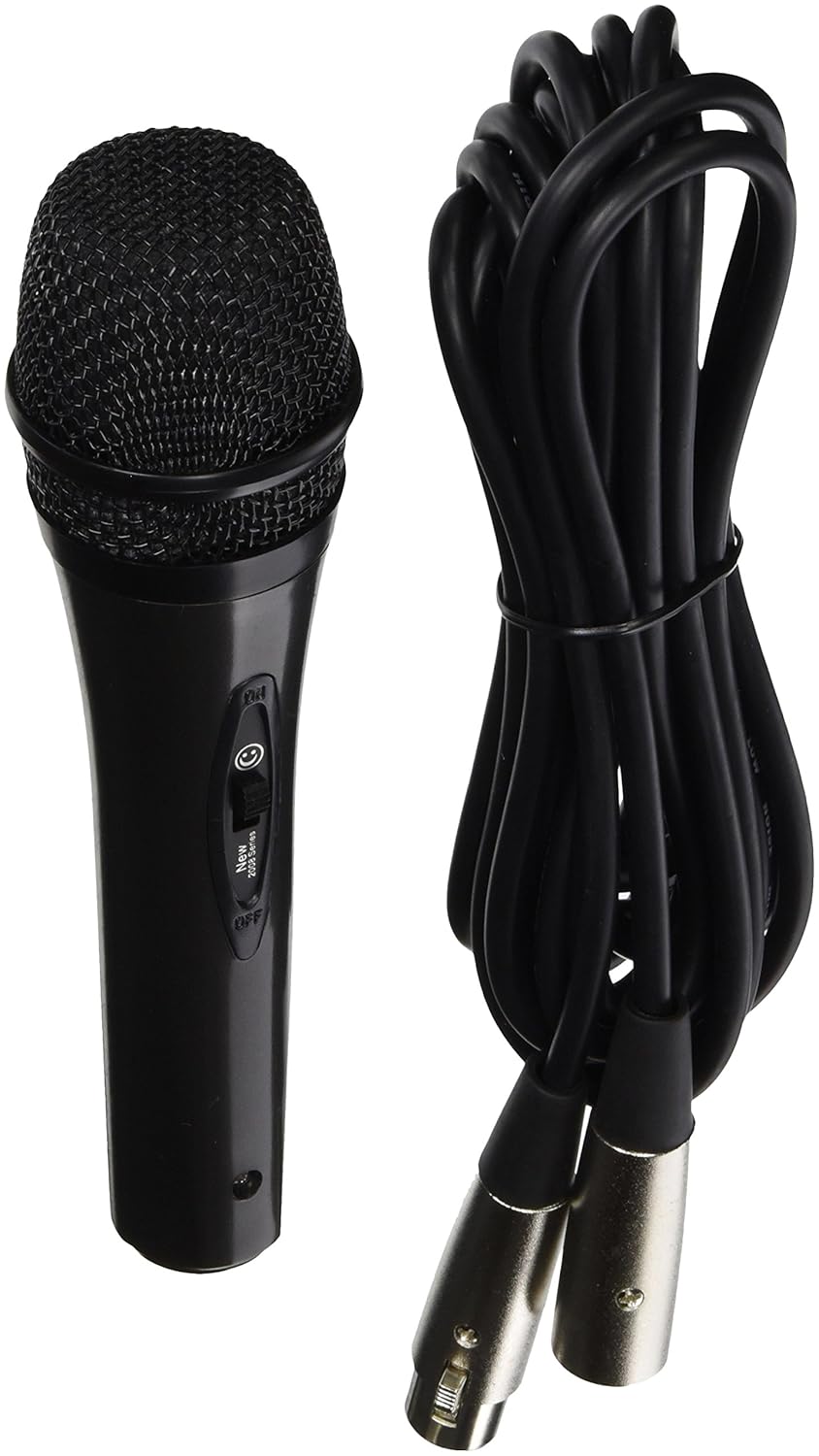 Alphasonik Alphasonik Professional Dynamic Handheld Microphone with XLR Cable for Studio Home Party Karaoke Voice Broadcasting