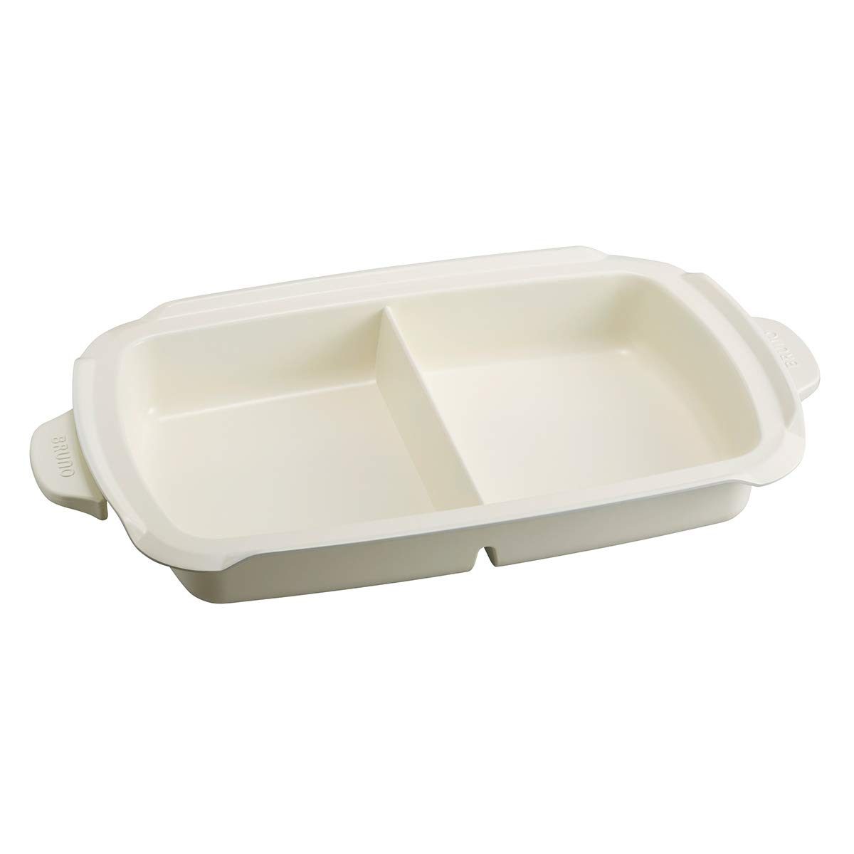 BRUNO BRUNO Hot Plate Grande Partition Pot BOE 026 for Perfect Nabe Cooking at Home