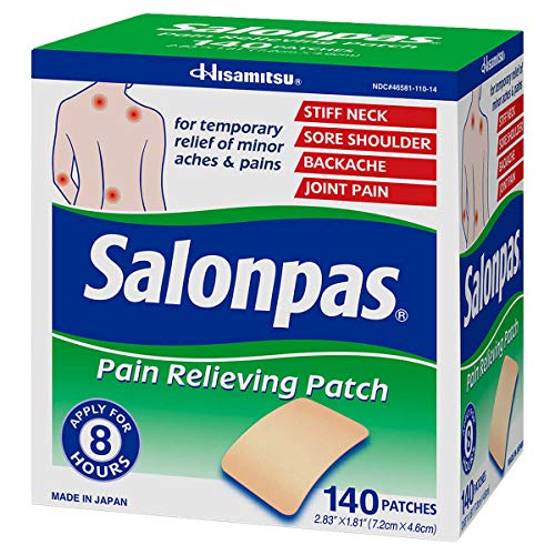 Salonpas Salonpas Pain Relieving Patch 140 Patches (2 Pack) - Fast Relief for Muscle & Joint Pain - View 2 of 4
