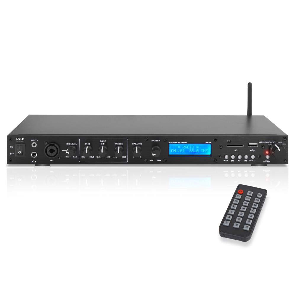 Pyle Bluetooth Amplifier Receiver Sound System PPRE70BT High Quality Audio Performance