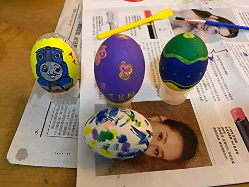 GREEN FABWOOD Green Fabwood Wooden Fake Eggs Set of 6 for Home Decor and Craft Projects - View 5 of 5