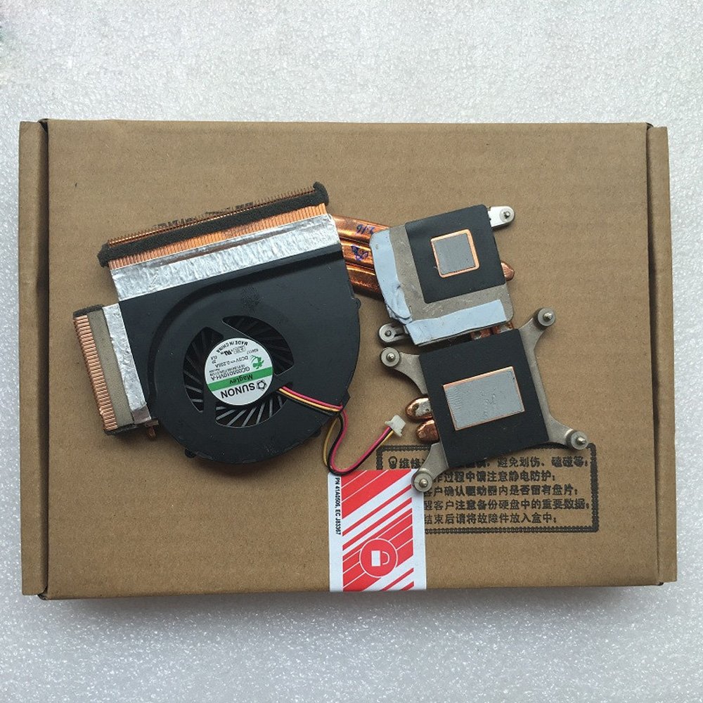 nbparts NEW CPU Cooling Heatsink Fan for Lenovo Thinkpad W510 Models 60Y5493 60Y5494 60Y4981 High Performance Replacement - View 2 of 3