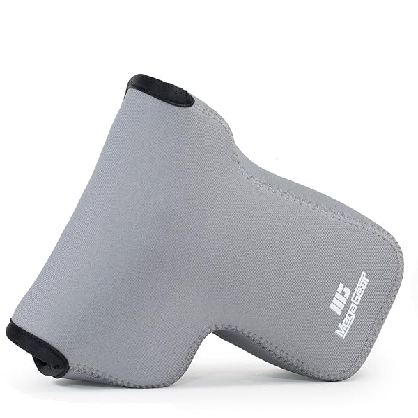 MegaGear MegaGear Nikon Coolpix P900 Neoprene Camera Case - Ultra Light & Durable with Carabiner - Gray MG1111 - View 3 of 11