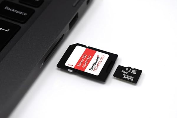 BigBuild Technology BigBuild 64GB Ultra Fast MicroSD Card 80MB/s for Samsung Galaxy Tab A SM-T585 - Includes SD Adapter - View 9 of 9