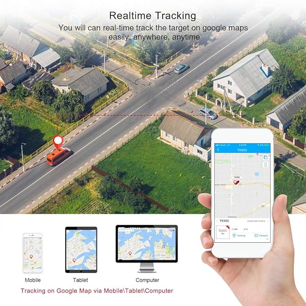 TKSTAR onPoint GPS Tracking Magnetic Tracker with Free SIM Card 45 Days Free Tracking and Strong Magnetic Attachment for Vehicle Safety - View 9 of 9