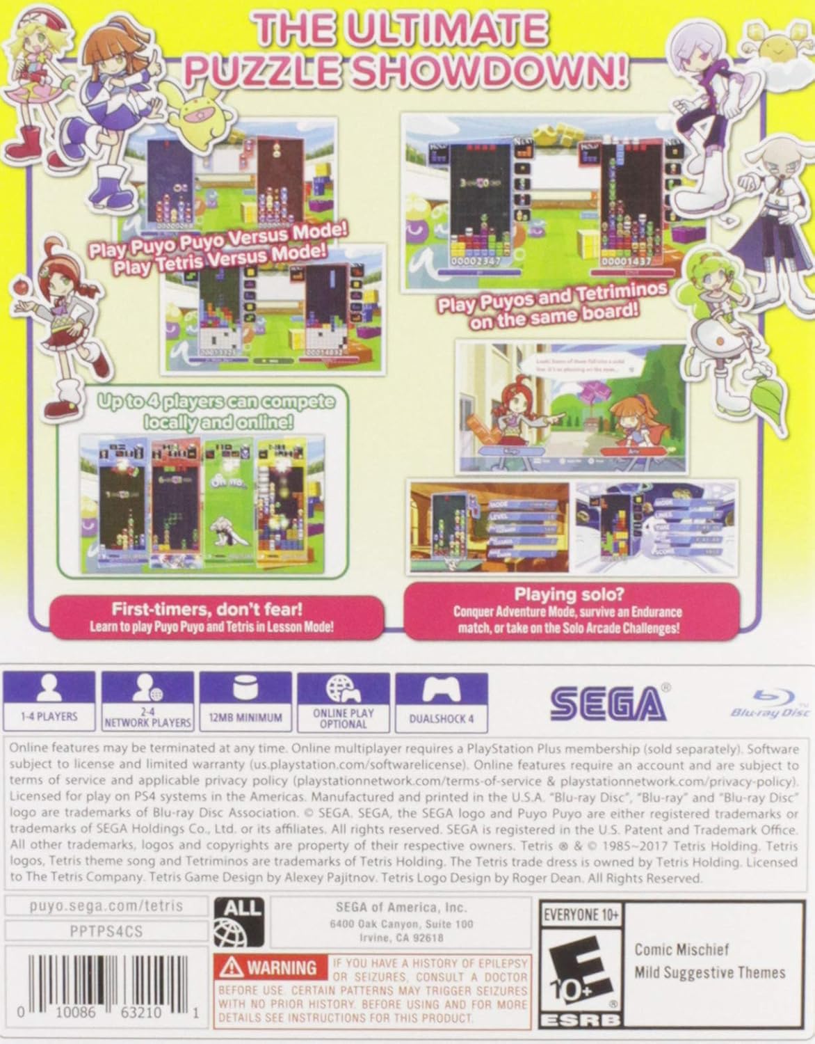 SEGA Master Puyo Puyo Tetris on Nintendo Switch: Tips, Tricks, and Strategies for Victory! - View 2 of 9