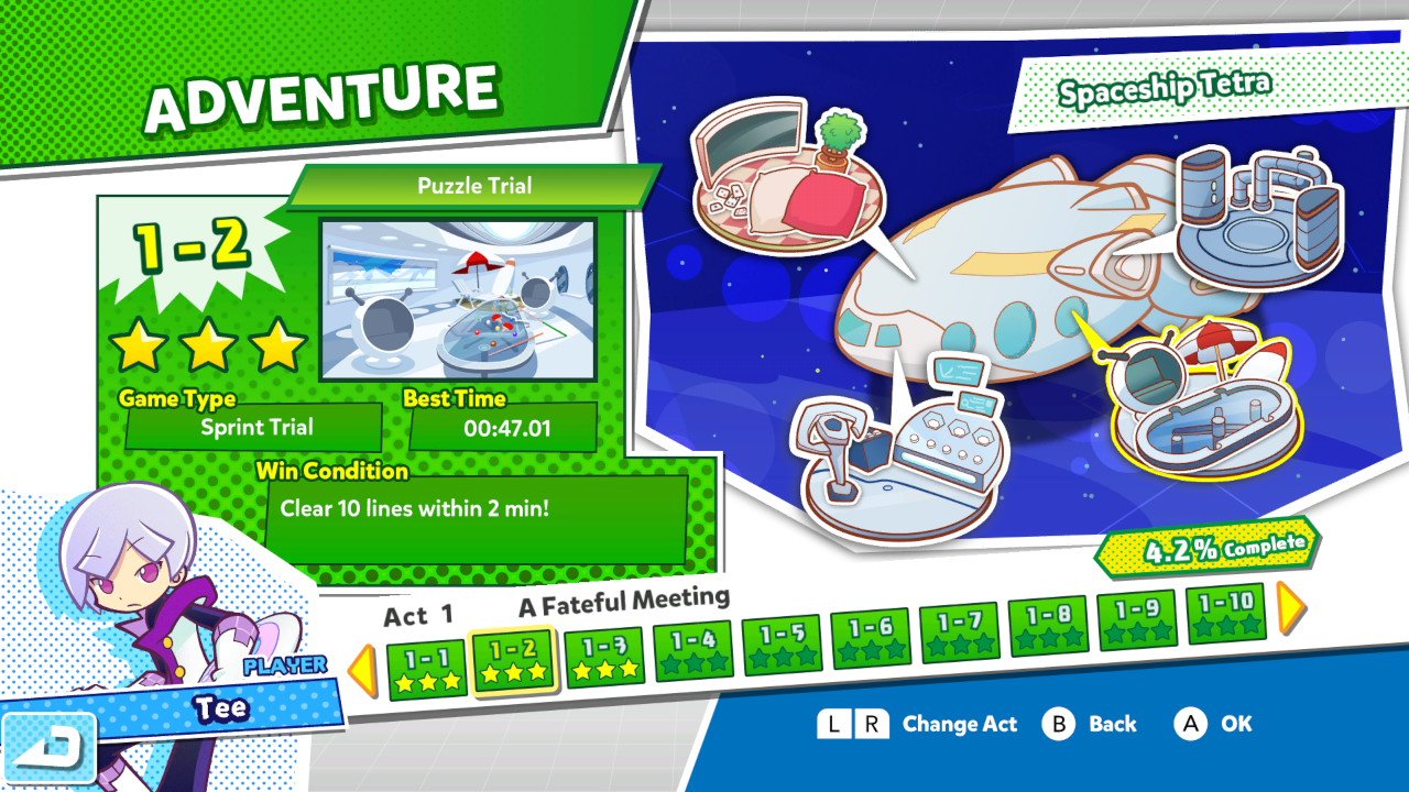 SEGA Master Puyo Puyo Tetris on Nintendo Switch: Tips, Tricks, and Strategies for Victory! - View 8 of 9