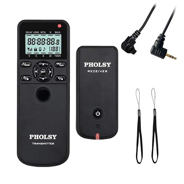 PHOLSY PHOLSY Wireless Timer Remote Control for Precise Interval Timing and Easy Operation - View 2 of 9