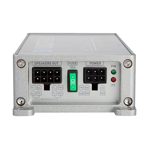 Soundstream Soundstream ST2.1000D Stealth Series 1000W Class D 2 Channel Amplifier for Powerful Audio Performance - View 2 of 4