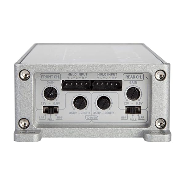 Soundstream Soundstream ST2.1000D Stealth Series 1000W Class D 2 Channel Amplifier for Powerful Audio Performance - View 3 of 4