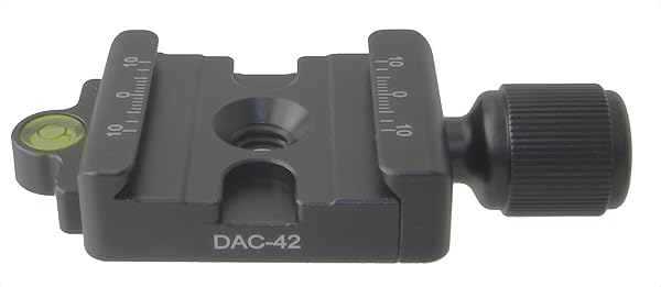 Desmond Desmond DAC-42 42mm Quick Release Clamp with 1/4 Adapter Arca RRS Compatible for Tripod Head - View 4 of 5