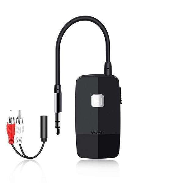 Golvery Golvery Bluetooth 5.3 Receiver: Upgrade Your Home & Car Audio with 20H Playtime, Dual Phone Connection & Easy Control