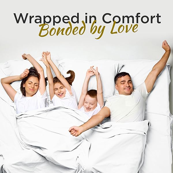 DESTINY CRESCENT BEDDING Twin XL Microfiber White 3 Piece Sheet Set Soft Comfy 15 Inch Deep Pocket Ideal for Dorm Room Hospital and Split King Beds - View 6 of 8