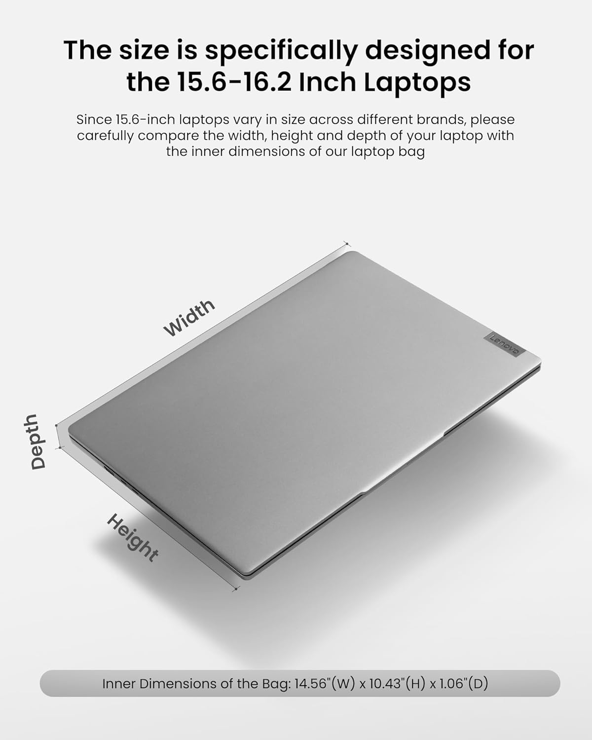 tomtoc tomtoc 360 Protective Laptop Case for 15.6 to 16.2 Inch Acer Aspire Lenovo Legion Razer Blade Dell Inspiron LG Gram Asus Thinkpad Chromebooks - View 2 of 9