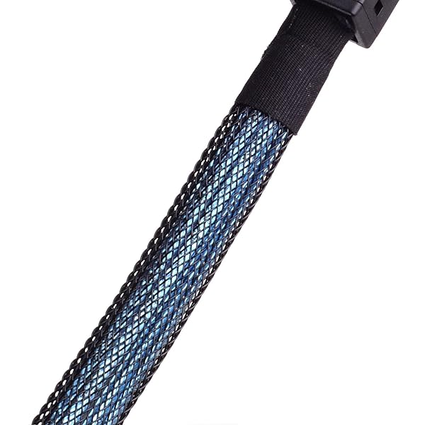 SilverStone SilverStone Technology 36 Pin Minisas Sff-8643 to SATA 7Pin Sideband Cable 0.6M High Quality Components CPS05-RE - View 9 of 9