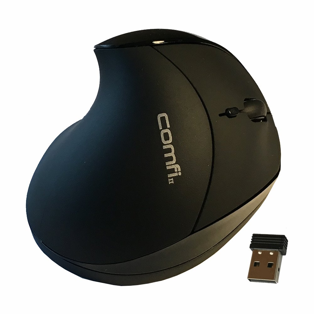 Comfi II Wireless Ergonomic Computer Mouse EM011-BKW for Comfortable and Efficient Work Experience - View 4 of 4