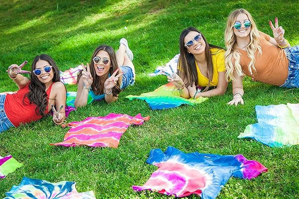 TULIP Ultimate Tulip One-Step Tie-Dye Kit: Extra Large 16 oz Bottles for Vibrant Group Fun! - View 7 of 10