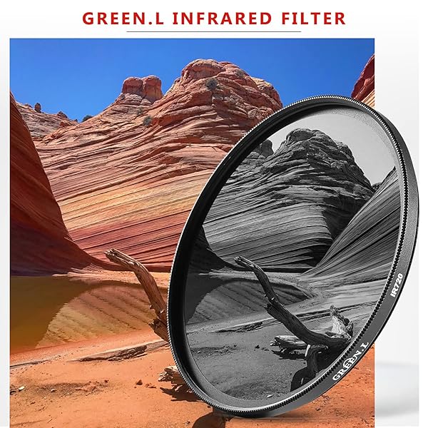 GREEN.L Green L 58mm IR 720 Infrared 720nm X Ray Glass Filter for Enhanced Imaging - View 3 of 8