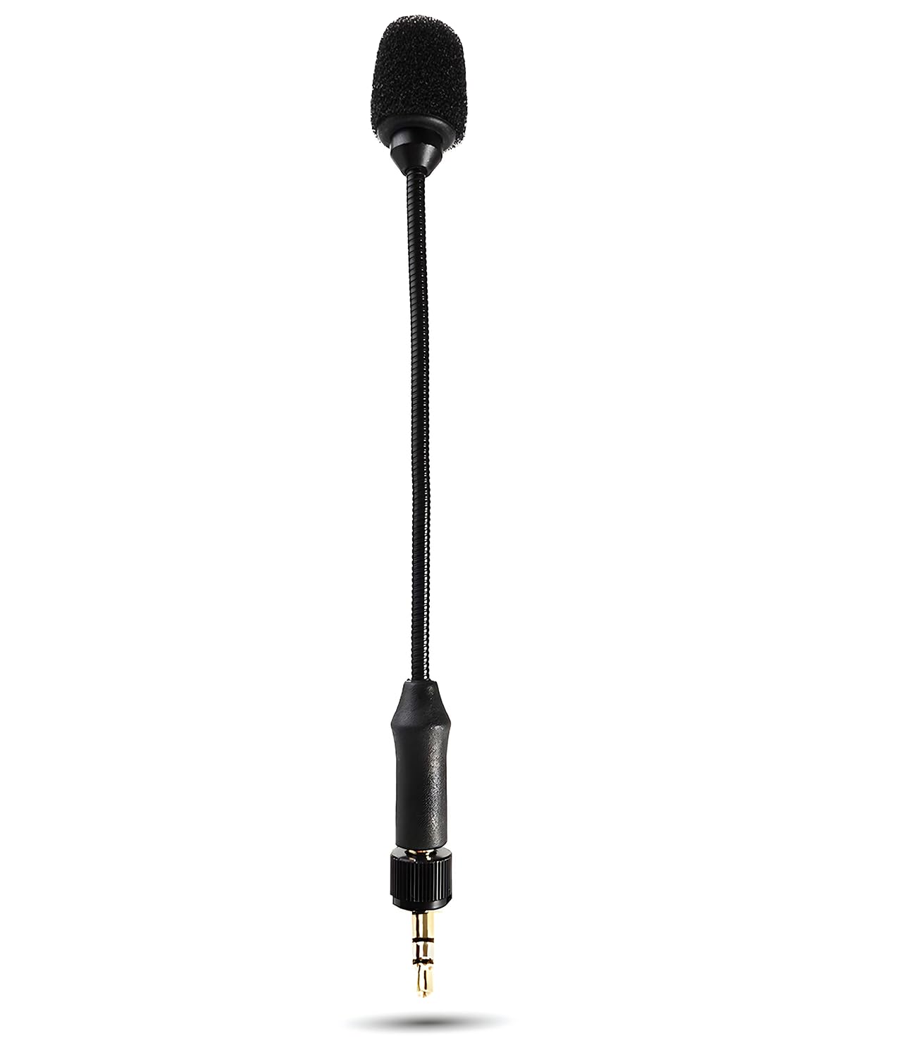 Movo Movo MV-M101 Gooseneck Omnidirectional Lavalier Microphone for DJI Mic and Rode Wireless Go Series Ideal for Interviews and Content Creation