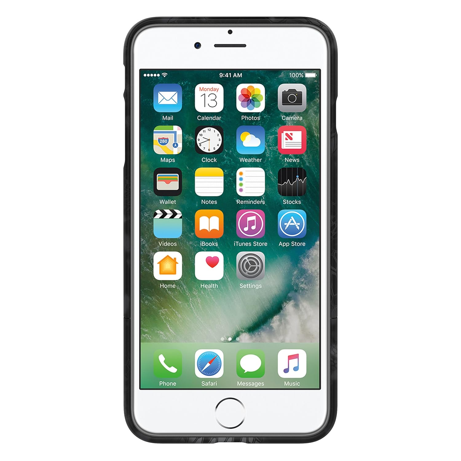 Seidio Seidio Black Typhon Cell Phone Case for Apple iPhone 7 Plus Durable Protection - View 3 of 9