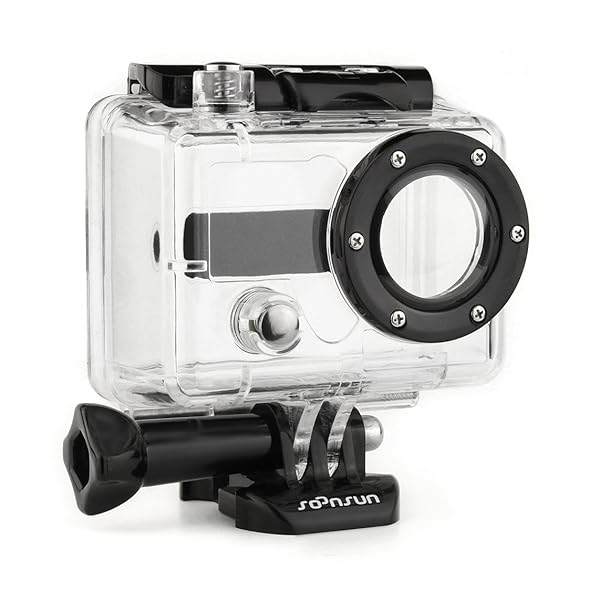 SOONSUN SOONSUN Waterproof Housing Case for GoPro HD Hero & Hero 2 - Ultimate Underwater Protection - View 3 of 8