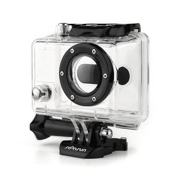 SOONSUN SOONSUN Waterproof Housing Case for GoPro HD Hero & Hero 2 - Ultimate Underwater Protection - View 4 of 8