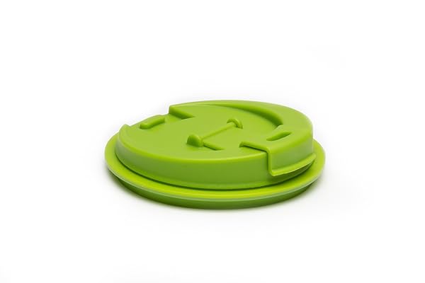 Jarware Jarware Green Drink Lid for Wide Mouth Mason Jars - Perfect for Smoothies & Beverages - View 3 of 8