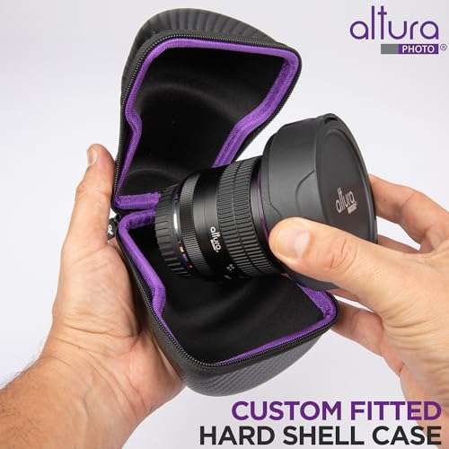 Altura Photo Altura Photo 8mm f/3.0 Fisheye Lens for Canon EOS 90D, 80D, Rebel T8i & More - Professional Wide Angle Photography - View 7 of 7