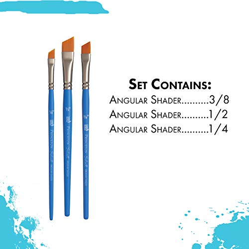 Princeton Princeton Select Artiste 12-3 Brush Set - Premium Blue Paintbrushes for Artists - View 4 of 8