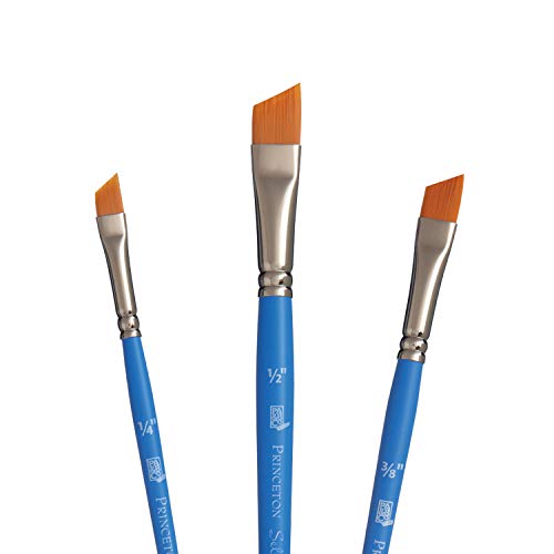 Princeton Princeton Select Artiste 12-3 Brush Set - Premium Blue Paintbrushes for Artists
