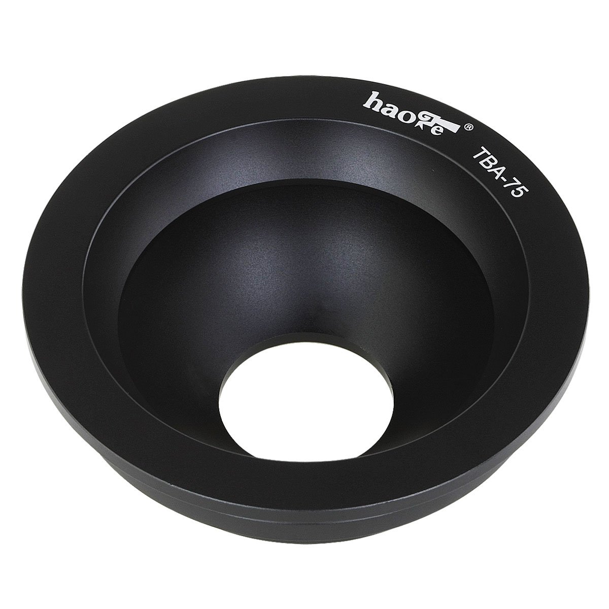 Haoge TBA-75 75mm Half Ball Bowl Adapter for Gitzo Systematic Tripods and Manfrotto Sachtler Fluid Video Heads